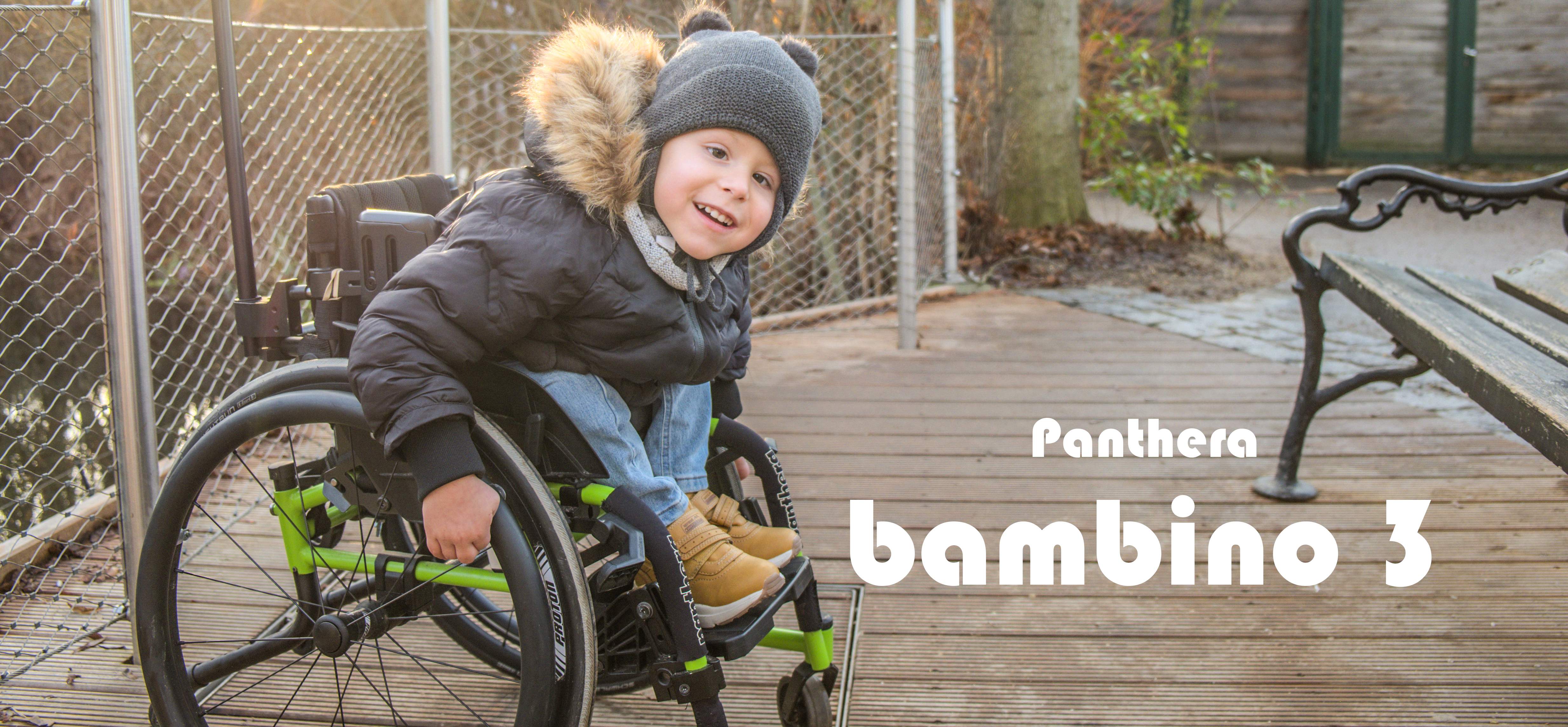 Wózek aktywny dla dzieci Panthera Bambino 3